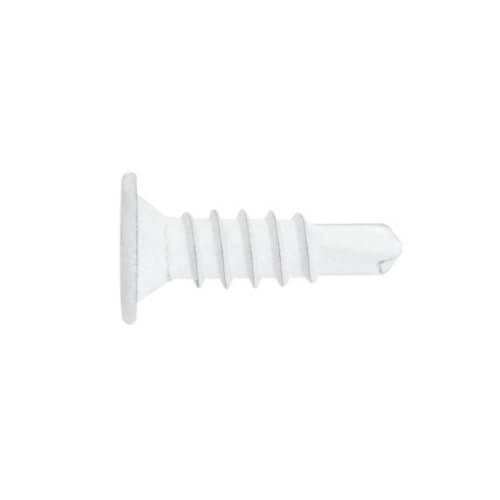 4.2x14mm Extra Low Profile Tek Screw WHITE