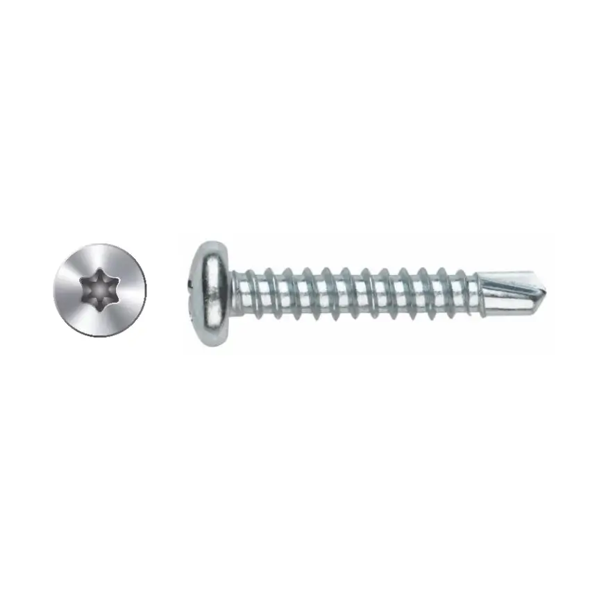 4.2x25mm T20 Torx Pan Self Drilling Tek Screw