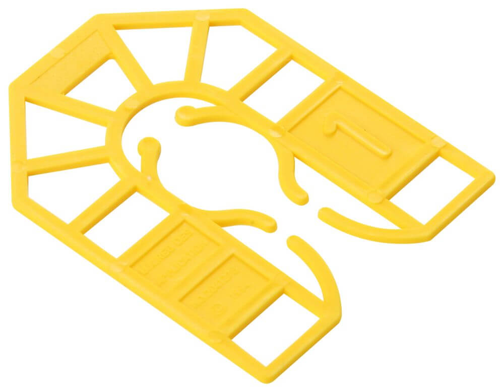 Broadfix Small Plastic Shims Yellow 1mm