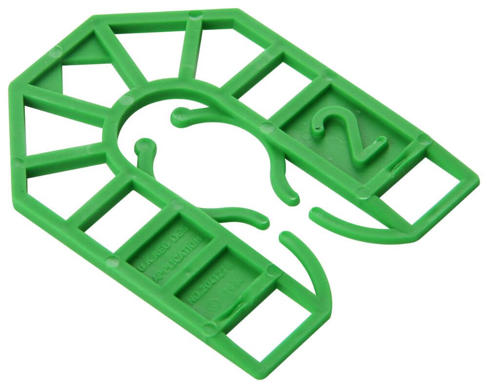 Broadfix Small Plastic Shims Green 2mm
