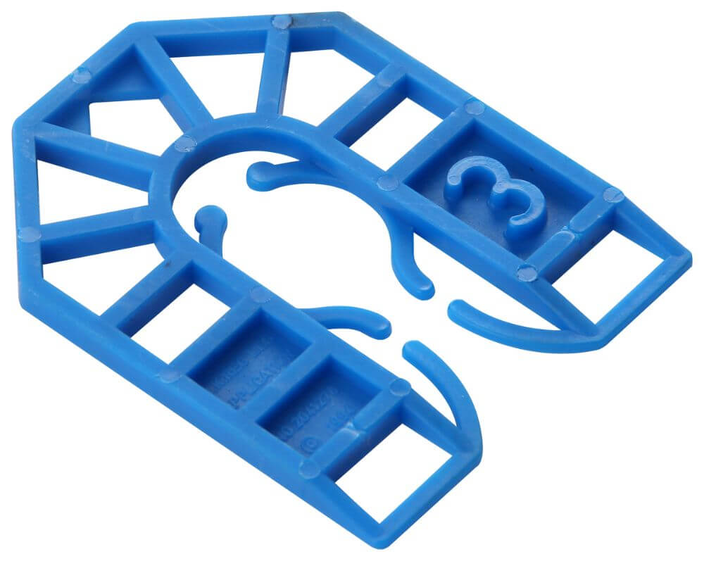 Broadfix Small Plastic Shims Blue 3mm